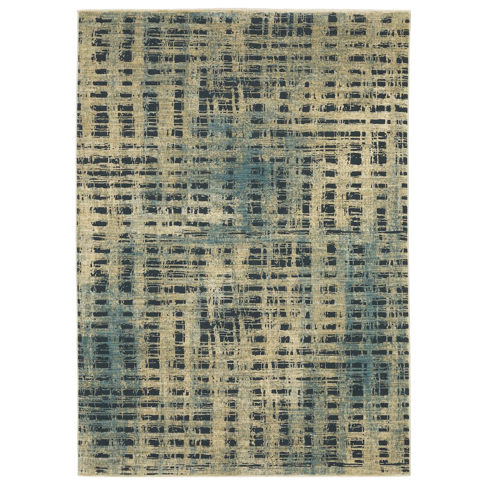 REED Beige 5' 3 X  7' 6 Area Rug. Picture 1