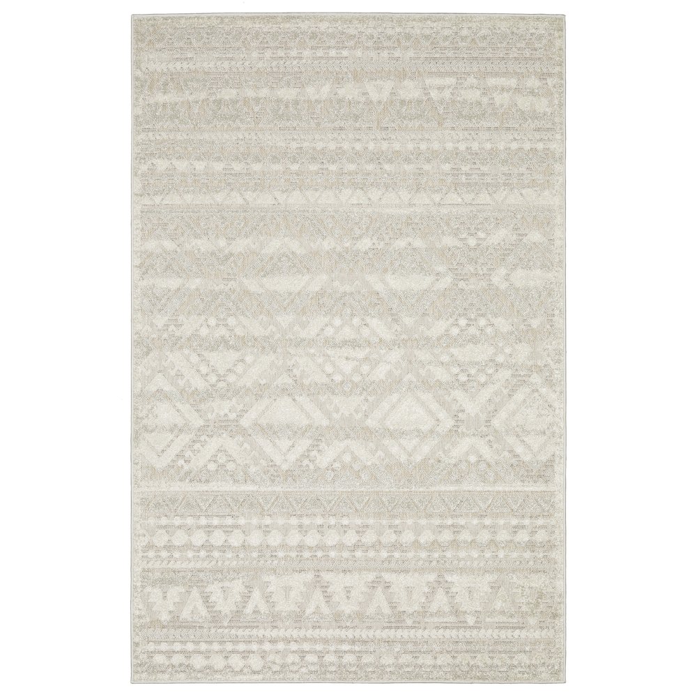 TANGIER Beige 6' 7 X  9' 6 Area Rug. Picture 1
