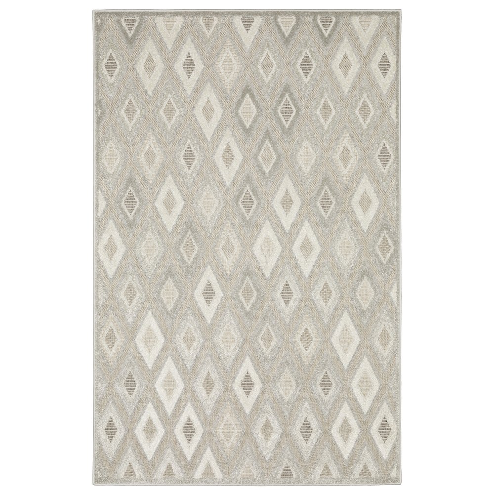 TANGIER Beige 6' 7 X  9' 6 Area Rug. Picture 1