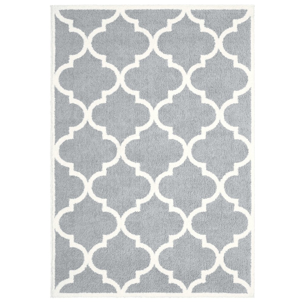 VERONA Grey 5' 3 X  7' 6 Area Rug. Picture 1