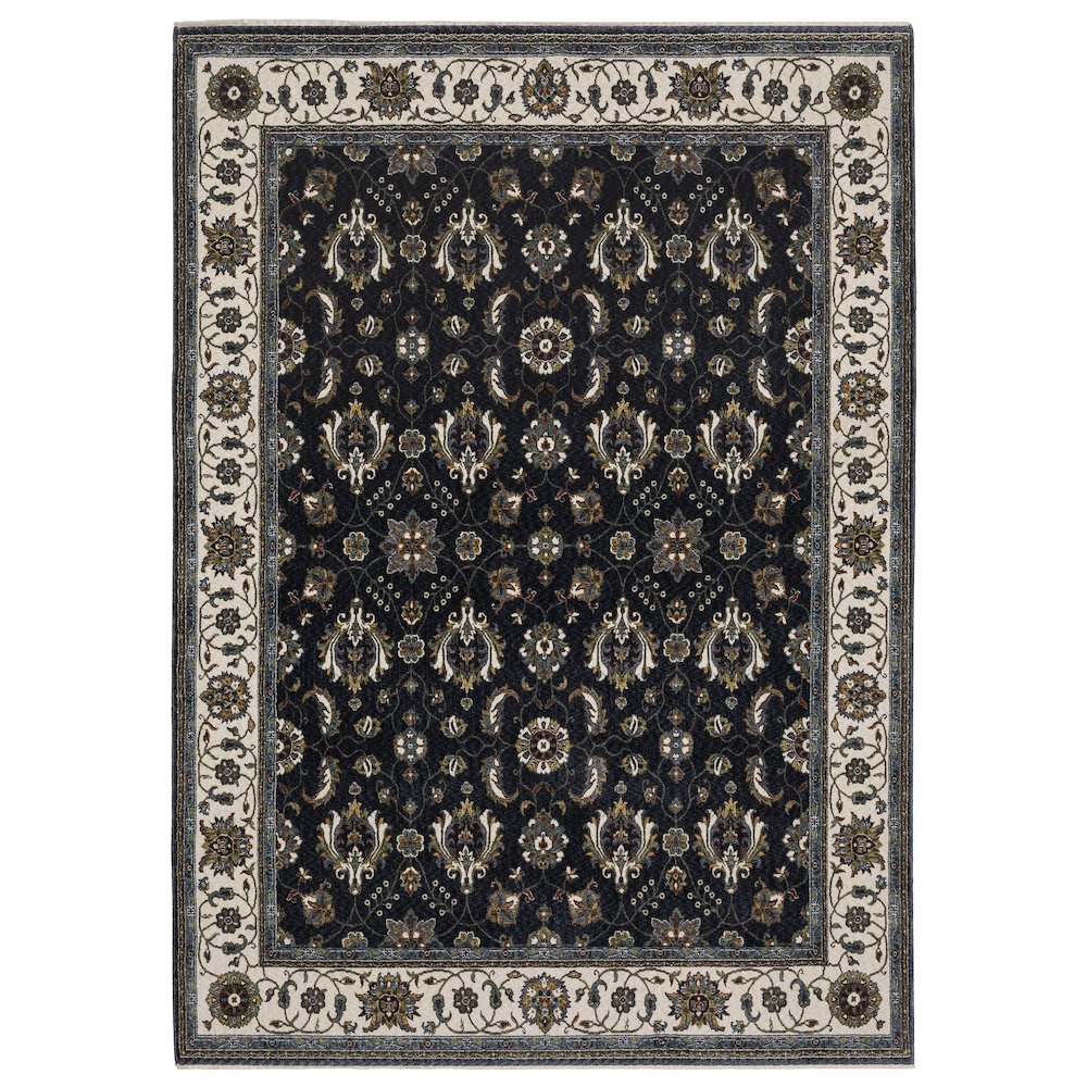 VIVIAN VI03A5' 3" X  7' 6" Blue color rug. Picture 1