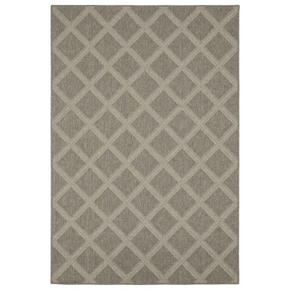 CAICOS Grey 1'10 X  7' 6 Area Rug. Picture 1