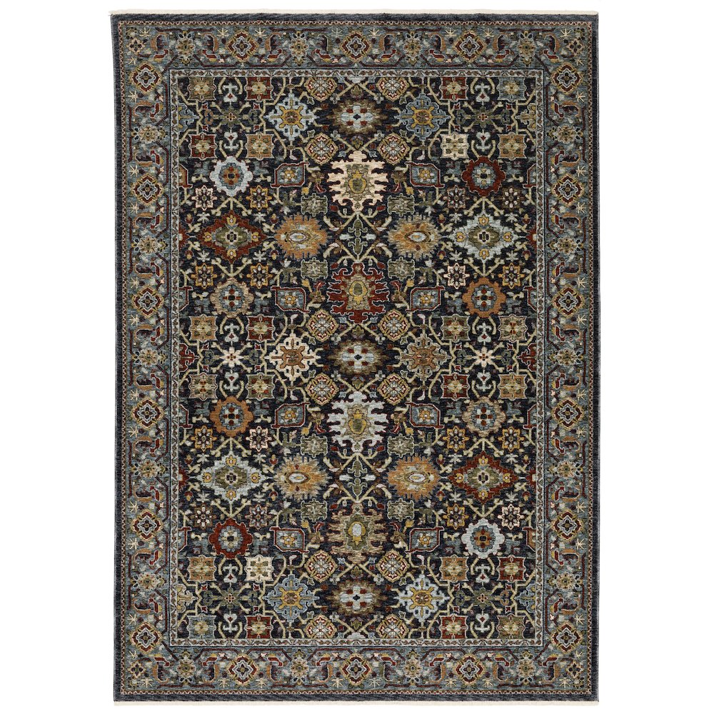 ABERDEEN Blue 6' 7 X  9' 6 Area Rug. Picture 1