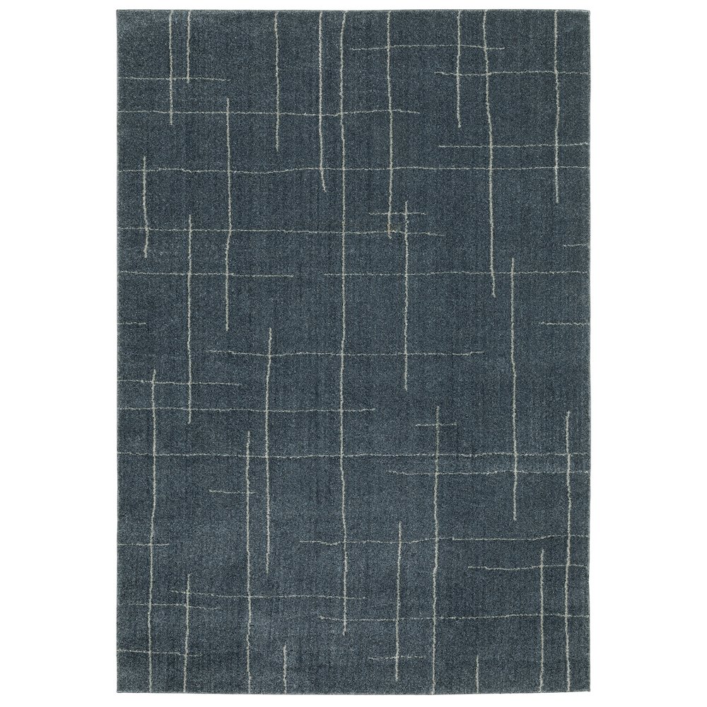 ALTON Blue 7'10 X 10'10 Area Rug. Picture 1