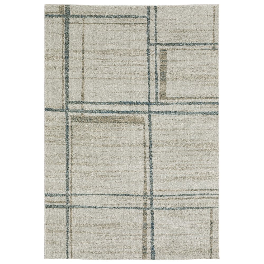 ALTON Beige 7'10 X 10'10 Area Rug. Picture 1