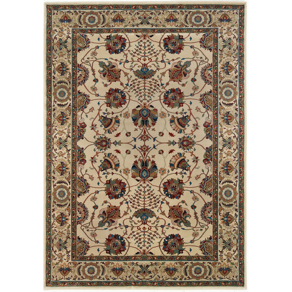 ARIANA Ivory 6' 7 X  9' 6 Area Rug. Picture 1
