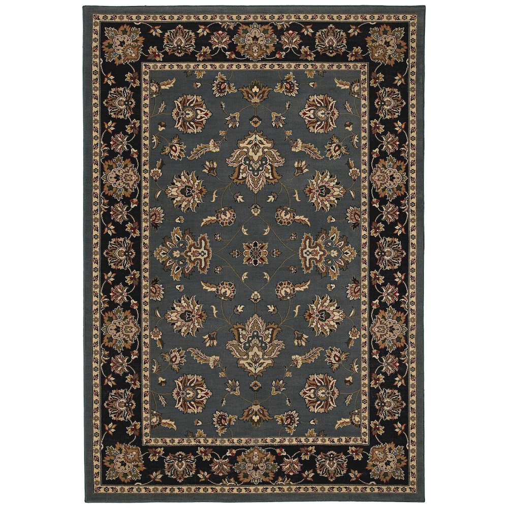 ARIANA Blue 7'10 X 11' Area Rug. Picture 1