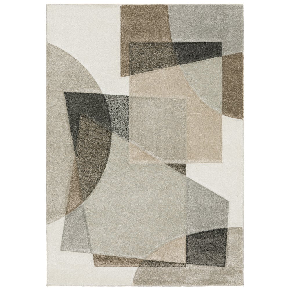 CAMBRIA Beige 7'10 X 10'10 Area Rug. Picture 1