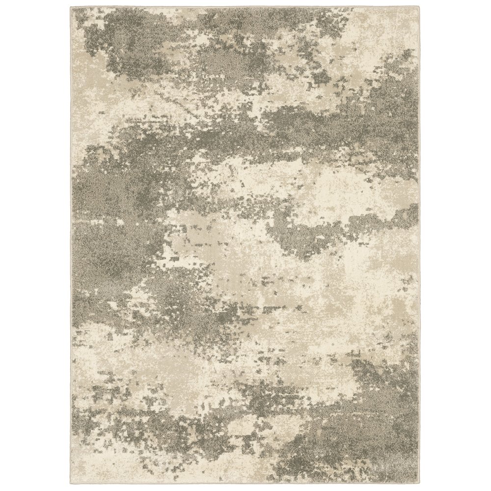 CARSON Beige 6' 7 X  9' 2 Area Rug. Picture 1