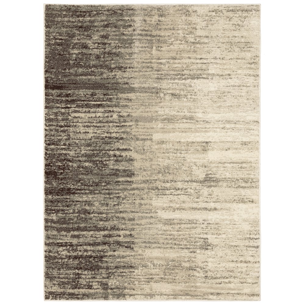 CARSON Beige 6' 7 X  9' 2 Area Rug. Picture 1