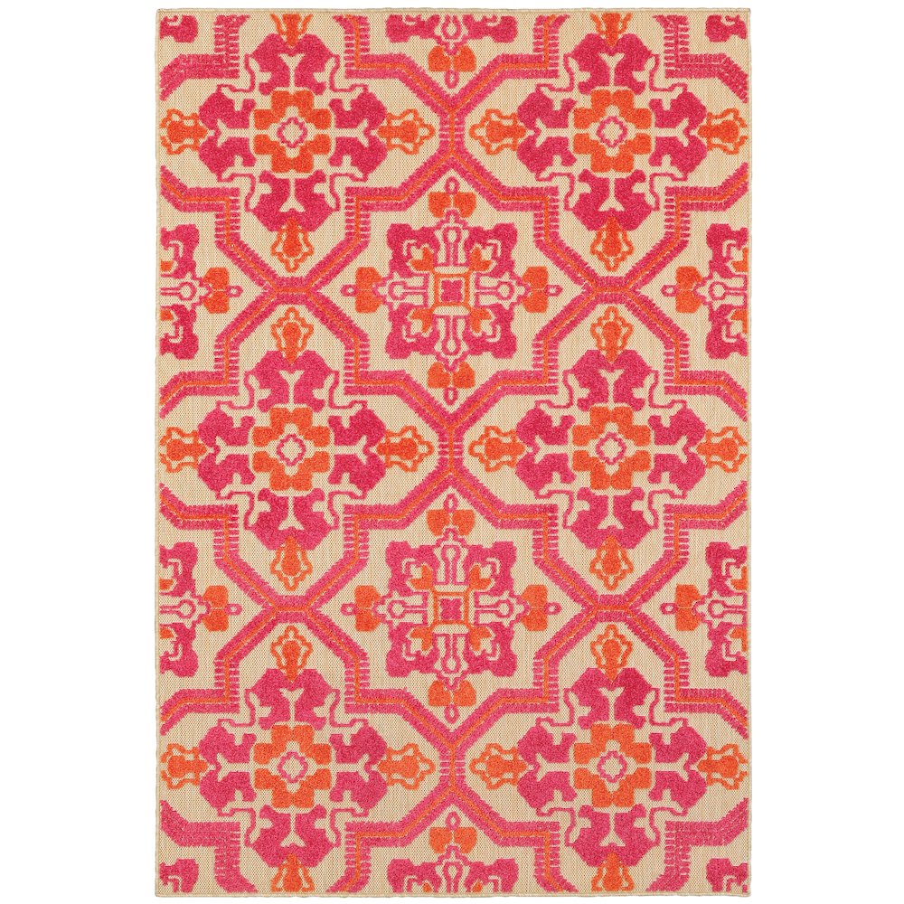 CAYMAN Sand 6' 7 X  9' 6 Area Rug. Picture 1