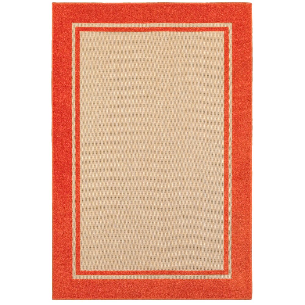 CAYMAN Sand 6' 7 X  9' 6 Area Rug. Picture 1