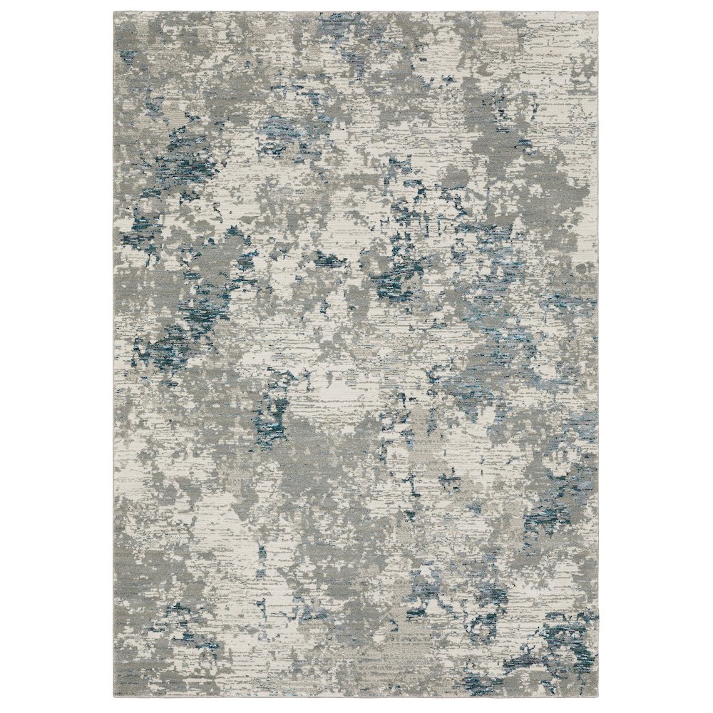 EVOLUTION Grey 6' 7 X  9' 6 Area Rug. Picture 1