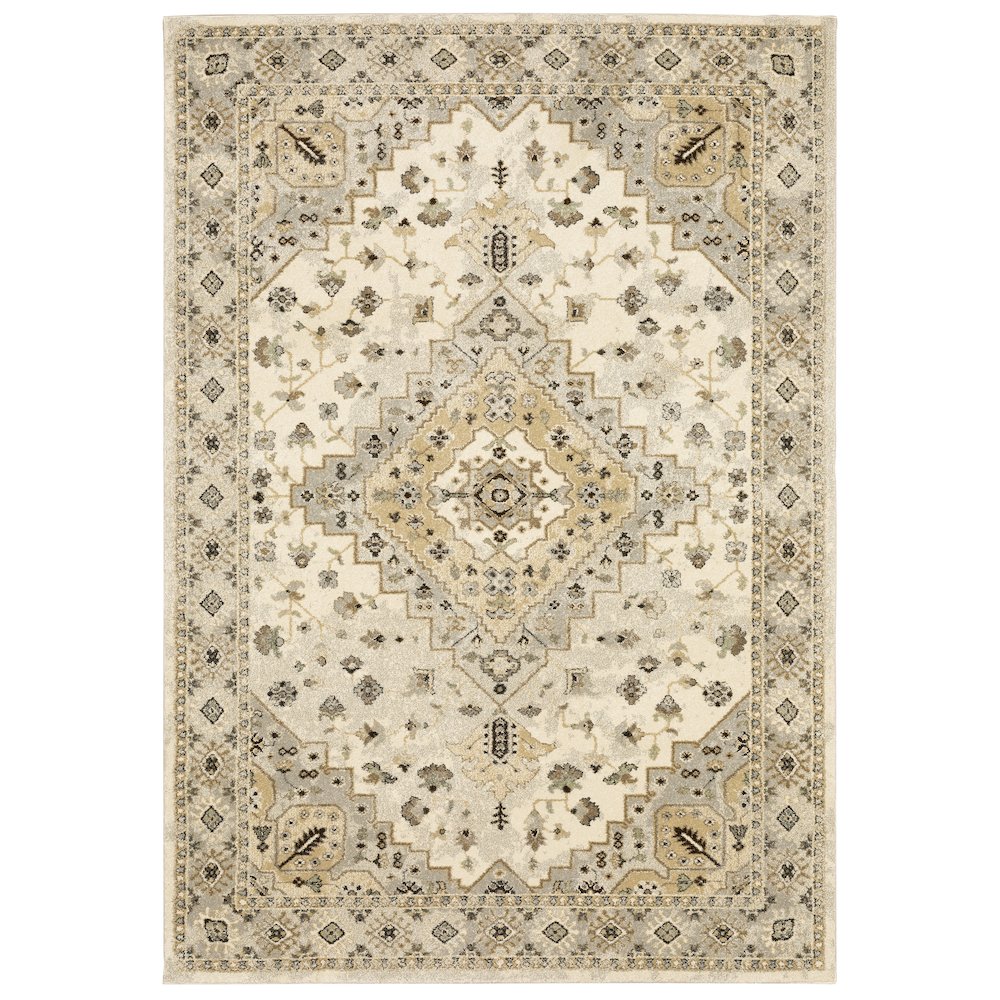 FLORENCE Beige 9'10 X 12'10 Area Rug. Picture 1
