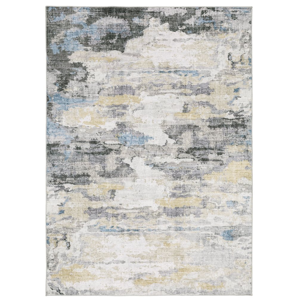 MALIBU Ivory 7' 6 X 10' Area Rug. Picture 1