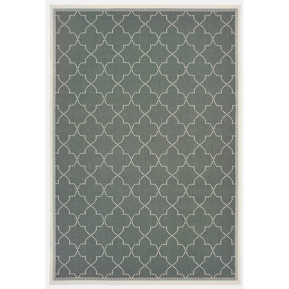 MARINA Grey 5' 3 X  7' 6 Area Rug. Picture 1