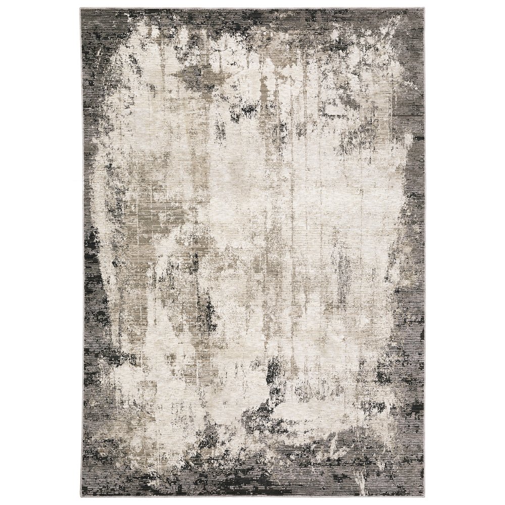 NEBULOUS Grey 7'10 X 10'10 Area Rug. Picture 1