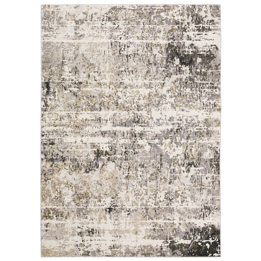 NEBULOUS Grey 7'10 X 10'10 Area Rug. Picture 1
