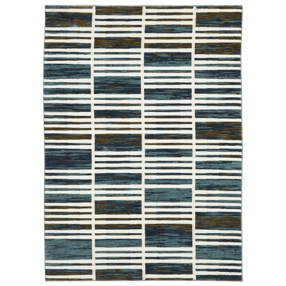 REED Ivory 6' 7 X  9' 6 Area Rug. Picture 1