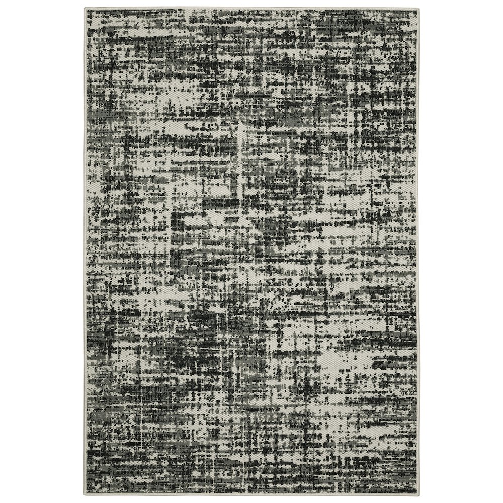 TORREY Black 6' 7 X  9' 2 Area Rug. Picture 1