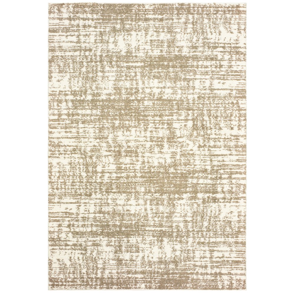 VERONA Ivory 6' 7 X  9' 6 Area Rug. Picture 1