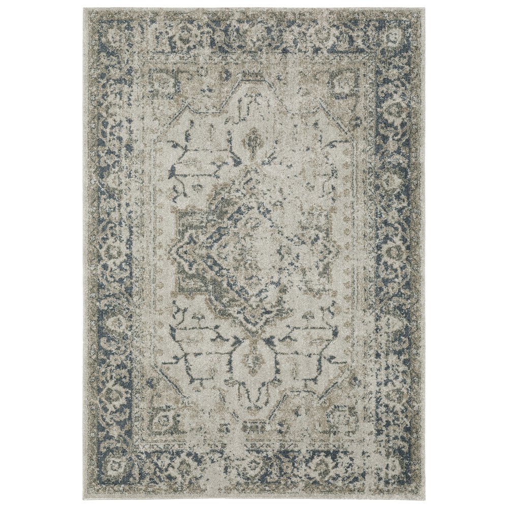 ALTON Beige 9'10 X 12'10 Area Rug. Picture 1