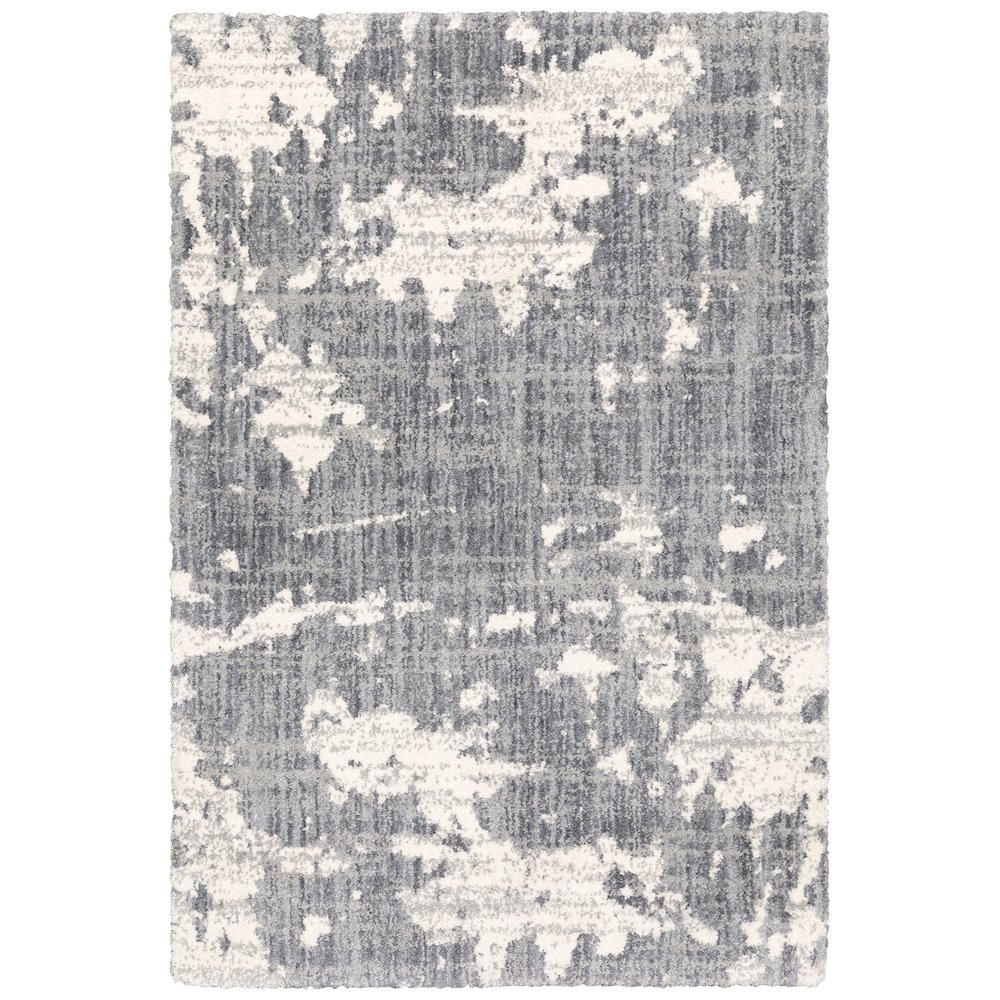 ASPEN Grey 9'10 X 12'10 Area Rug. Picture 1
