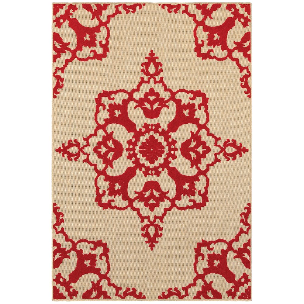 CAYMAN Sand 7'10 X 10'10 Area Rug. Picture 1