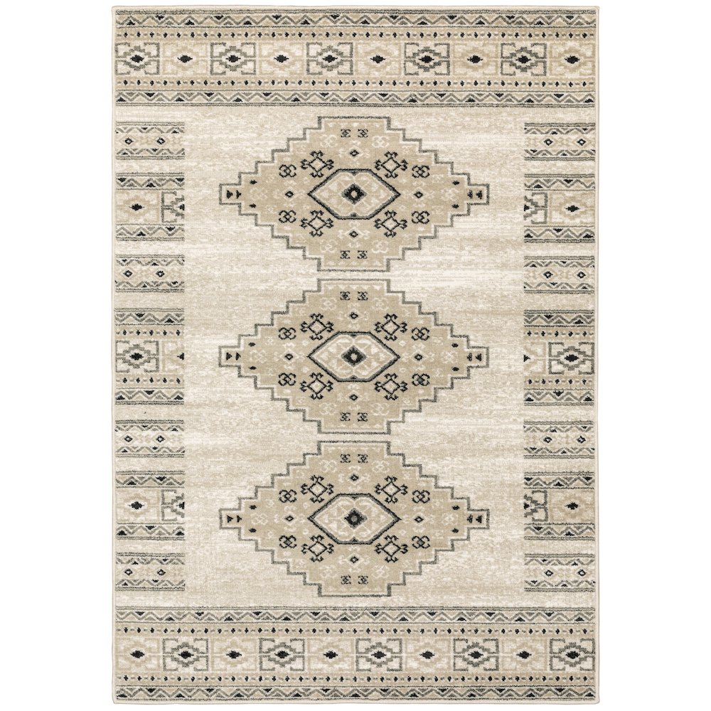GEORGIA Ivory 9'10 X 12'10 Area Rug. Picture 1