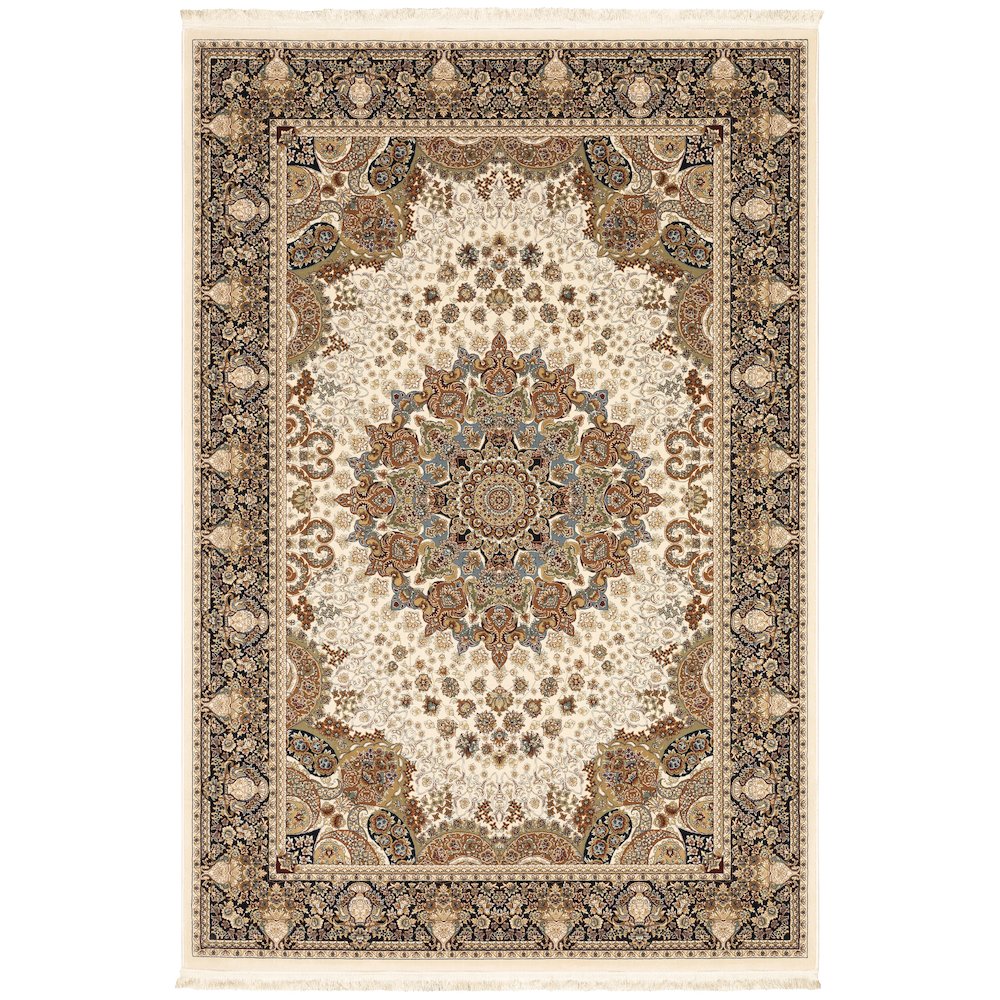 MASTERPIECE Ivory 9'10 X 12'10 Area Rug. Picture 1