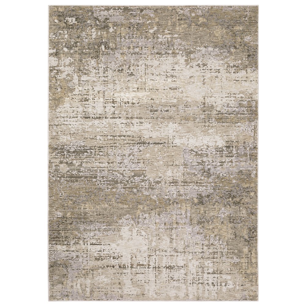 NEBULOUS Beige 9'10 X 12'10 Area Rug. Picture 1