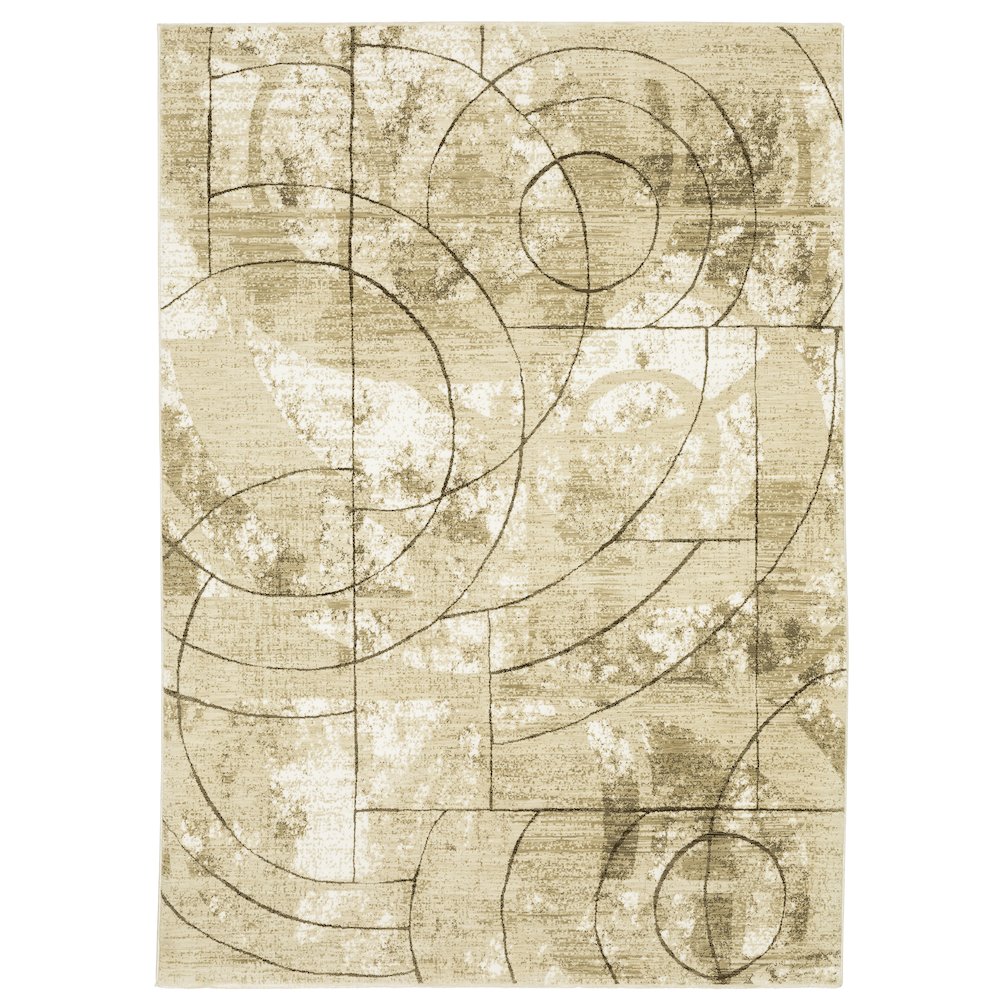 REED Beige 9'10 X 12'10 Area Rug. Picture 1