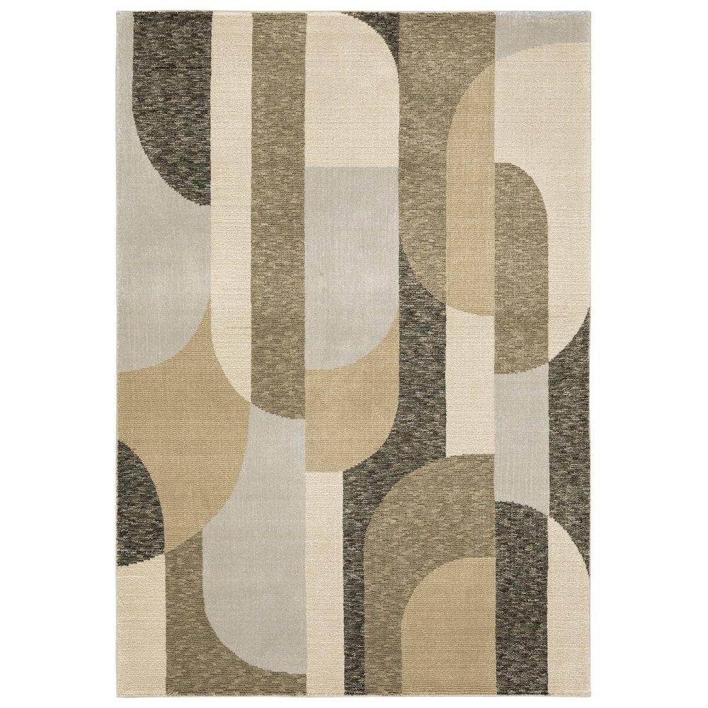 STRADA Brown 8' 6 X 11' 7 Area Rug. Picture 1