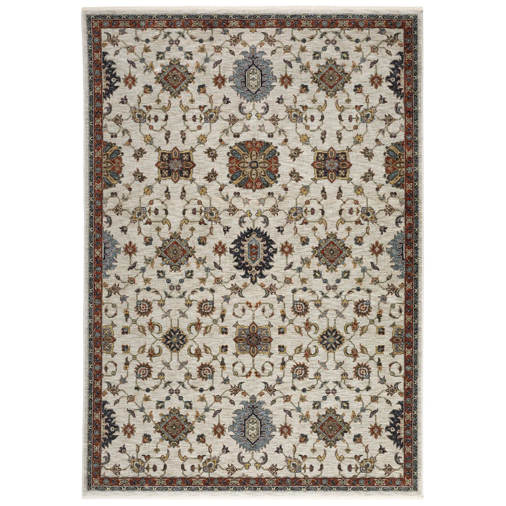 ABERDEEN Ivory 9'10 X 12'10 Area Rug. Picture 1