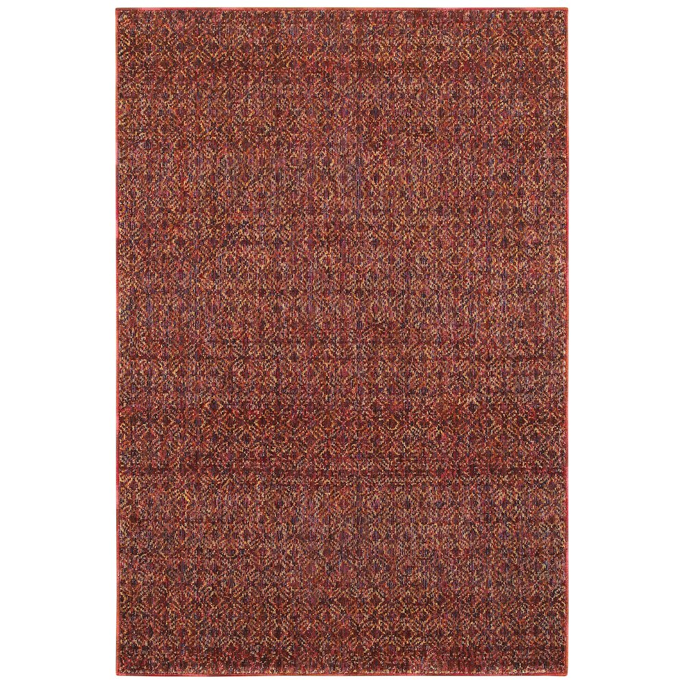 ATLAS Red 8' 6 X 11' 7 Area Rug. Picture 1
