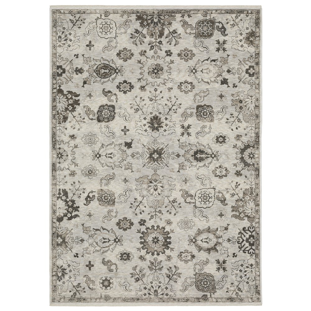 CHAMBERLAIN CH06B9'10" X 12'10" Ivory color rug. Picture 1