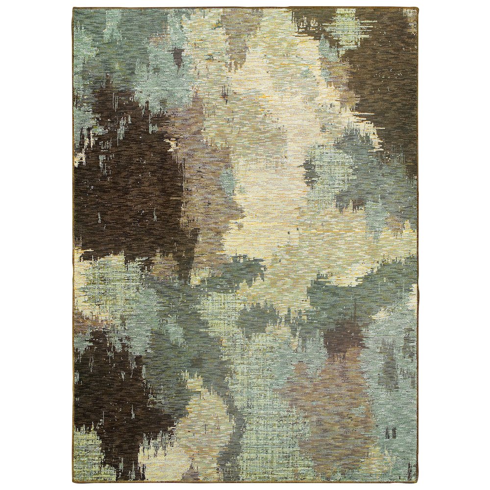 EVOLUTION Blue 8' 6 X 11' 7 Area Rug. Picture 1