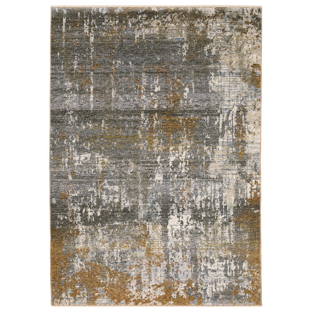 HAYDEN Grey 9'10 X 12'10 Area Rug. Picture 1