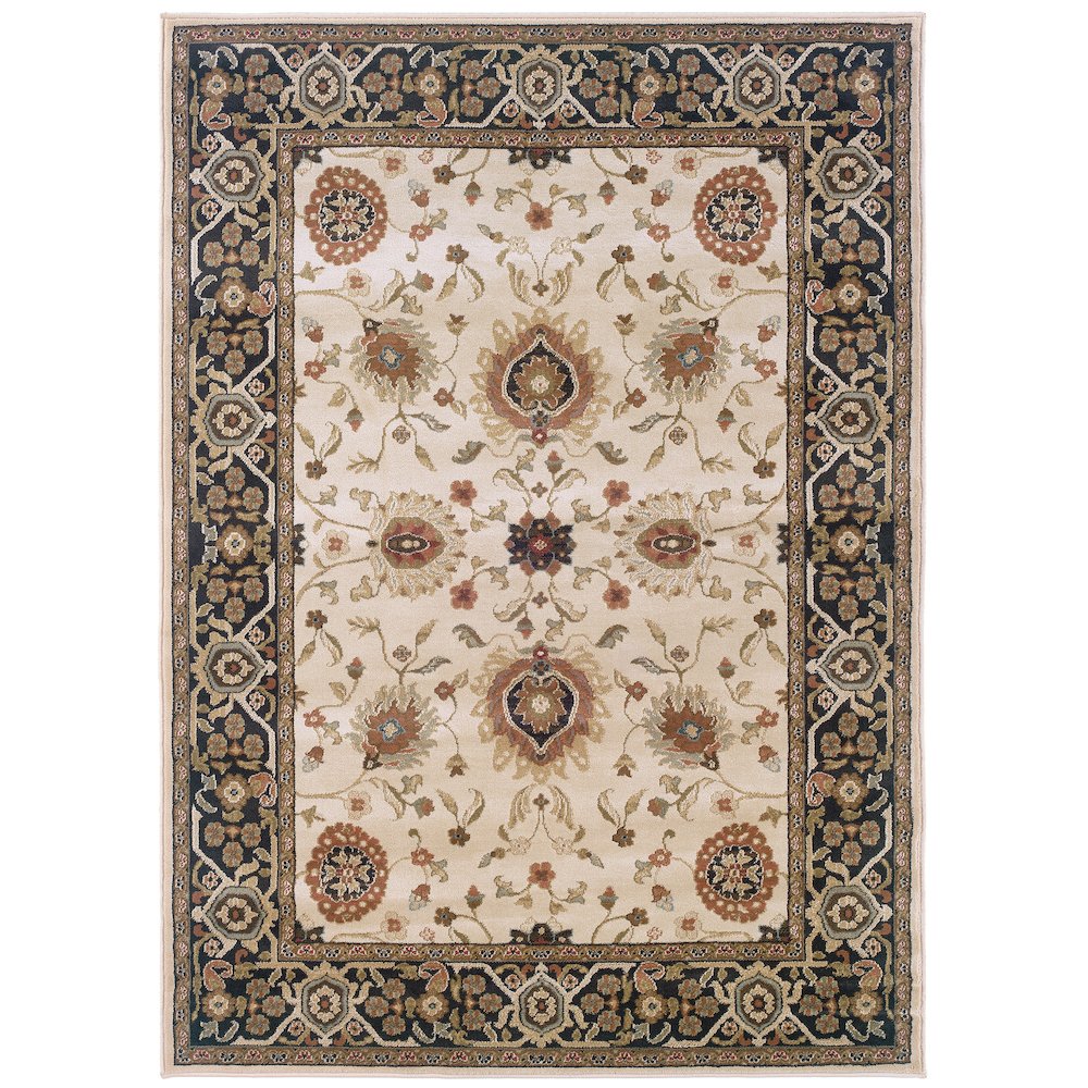 HUDSON Beige 10' X 13' Area Rug. Picture 1