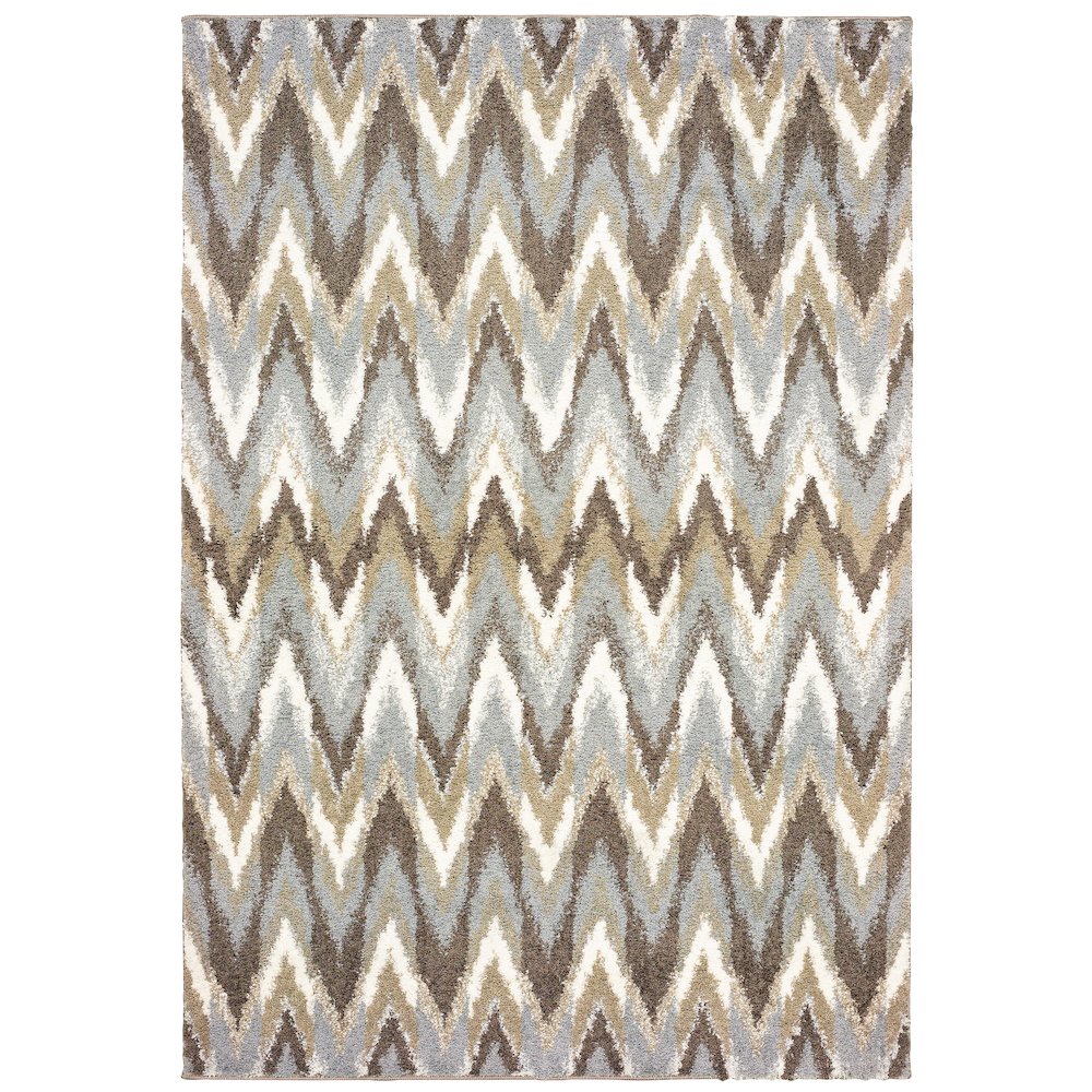 VERONA Grey 9'10 X 12'10 Area Rug. Picture 1