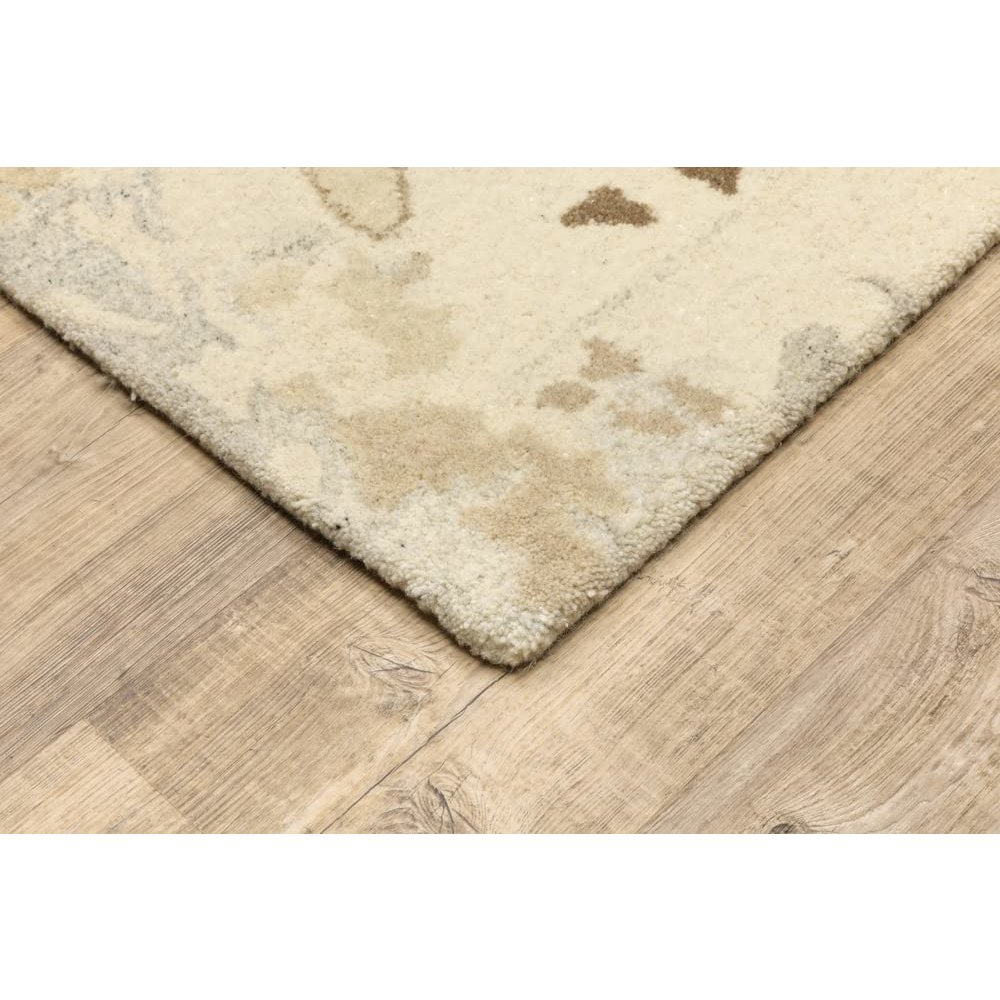 ANASTASIA Beige 5' X  8' Area Rug. Picture 2