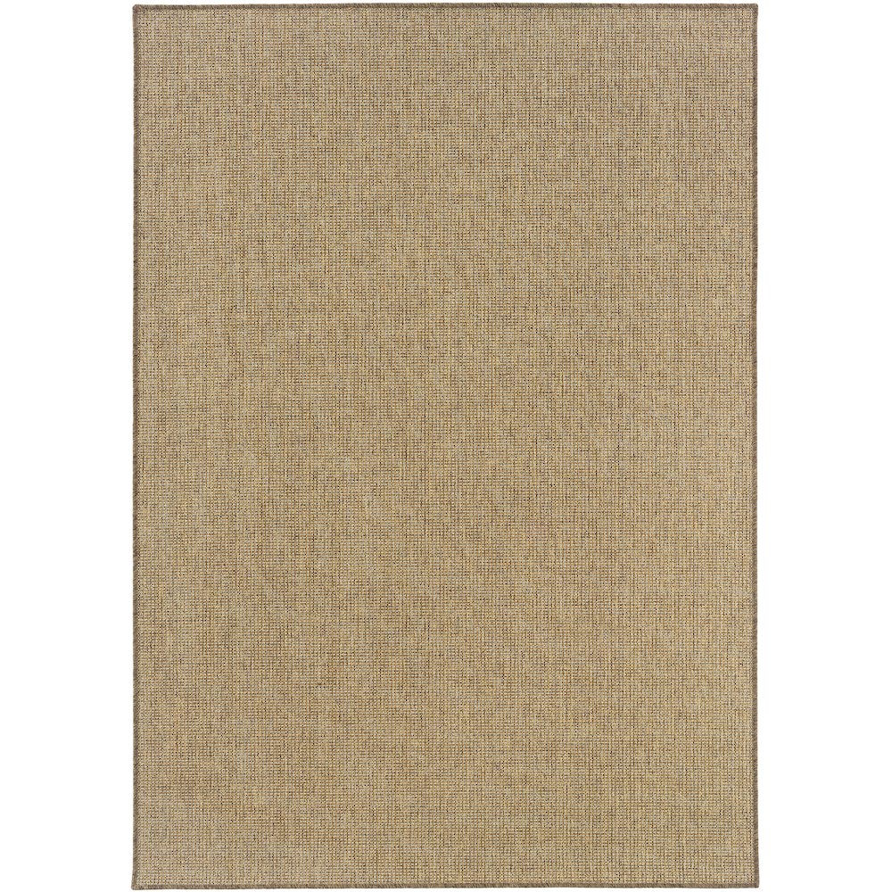 KARAVIA Tan 8' 6 X 13' Area Rug. Picture 1