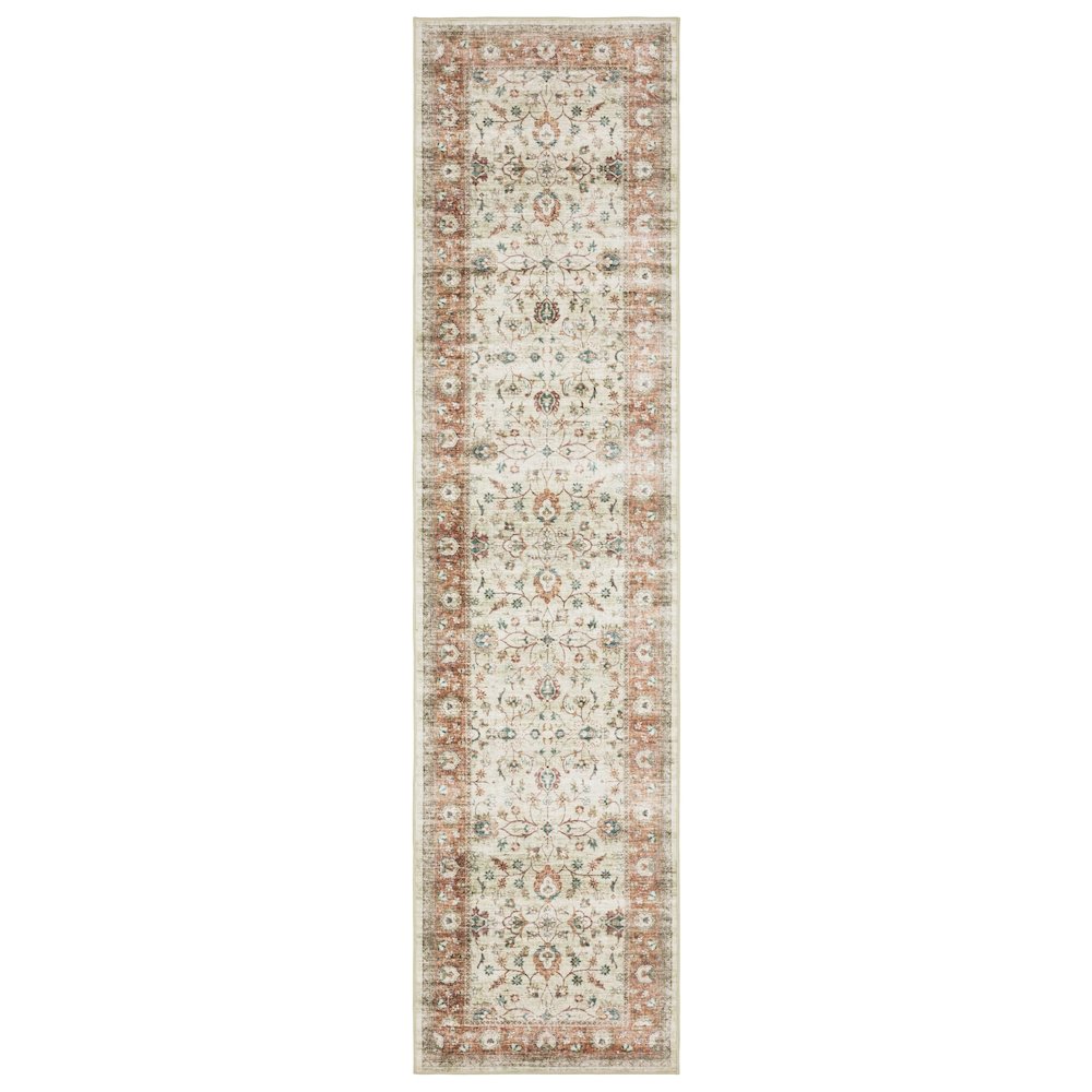 SUMTER Ivory 2' X  8' Area Rug. Picture 1
