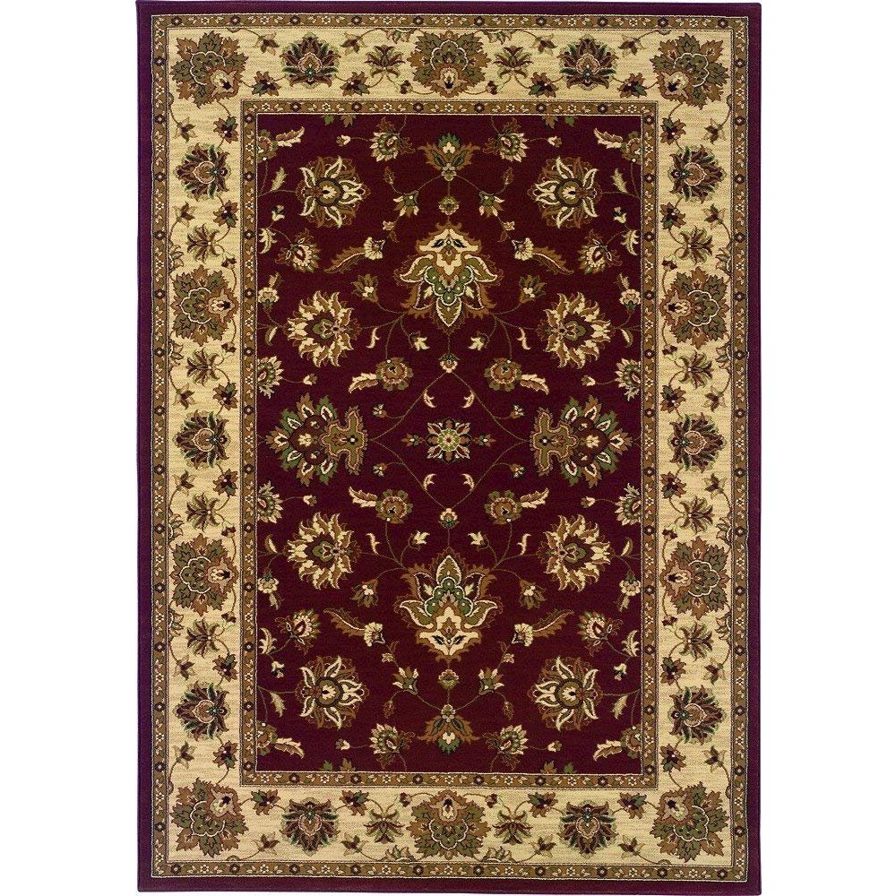 ARIANA Red 8' Area Rug. Picture 2