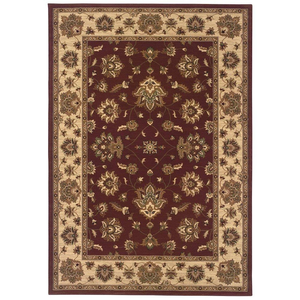 ARIANA Red 8' Area Rug. Picture 1