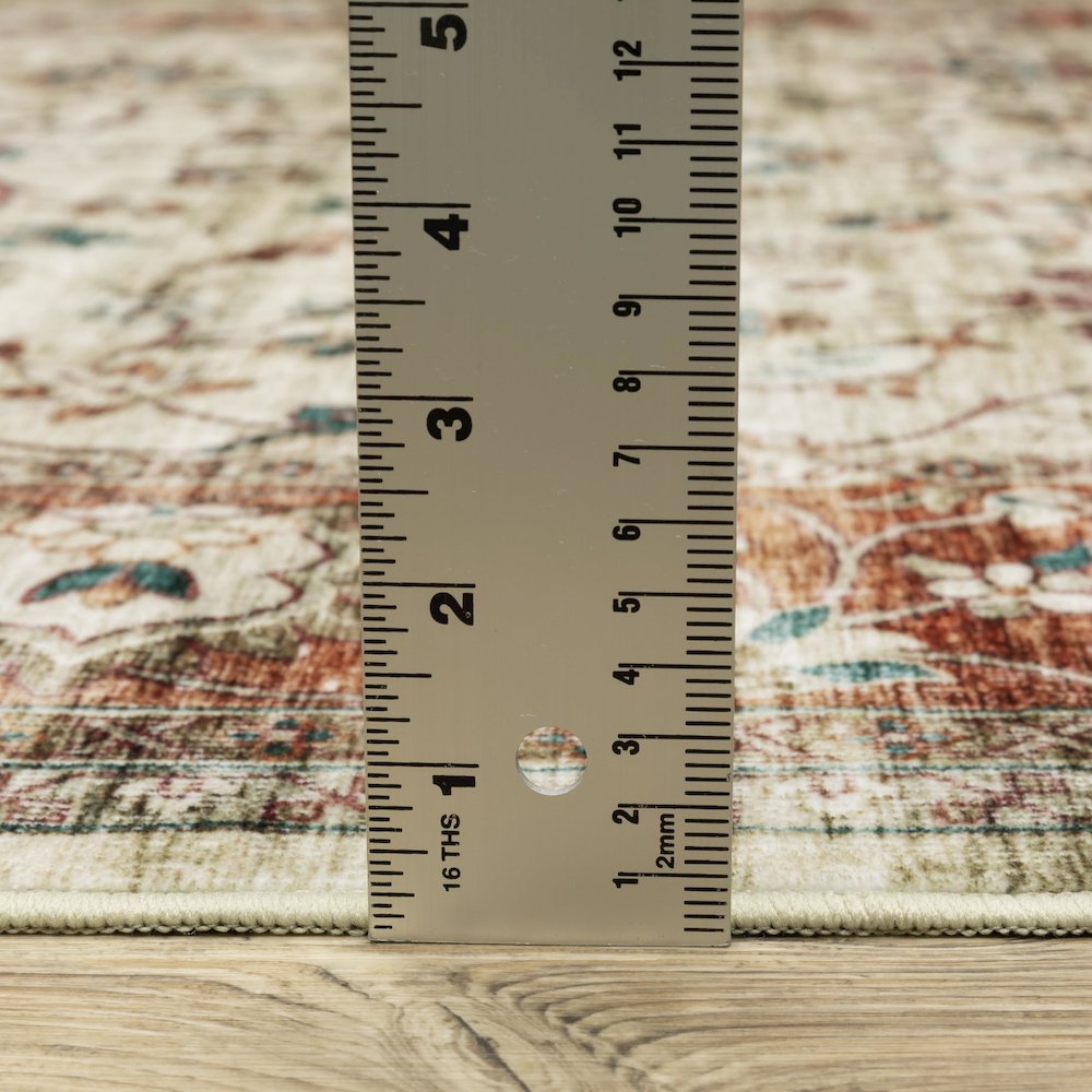 SUMTER Ivory 2' X  8' Area Rug. Picture 8