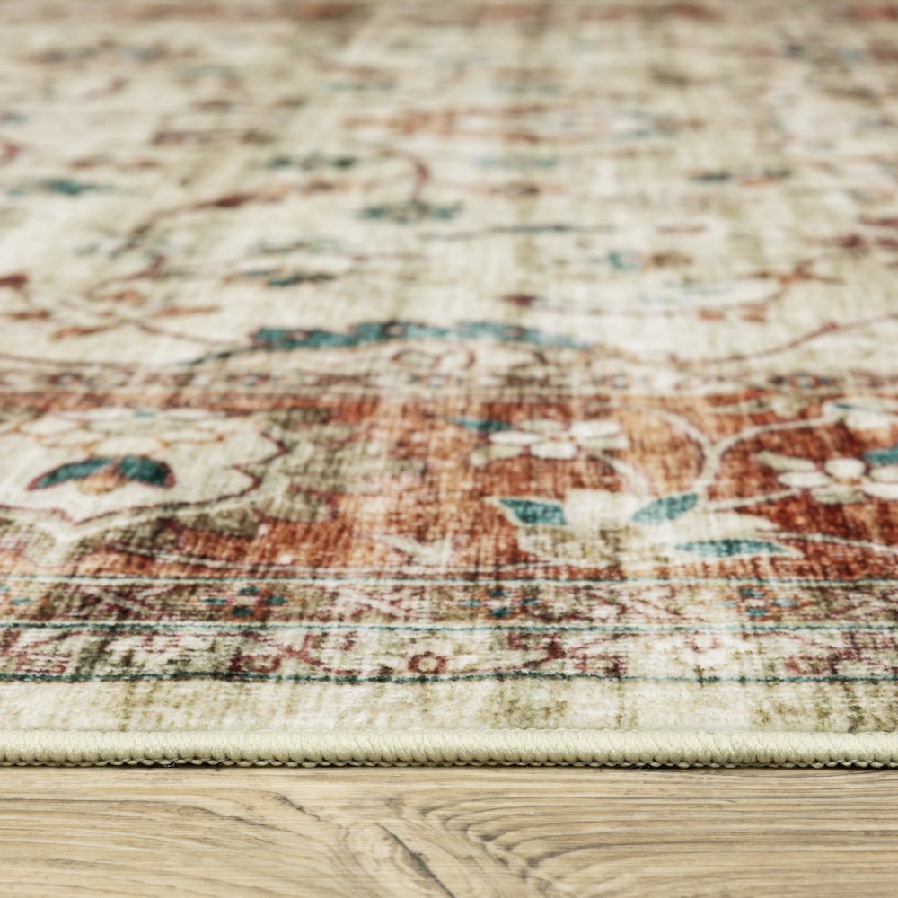 SUMTER Ivory 2' X  8' Area Rug. Picture 9
