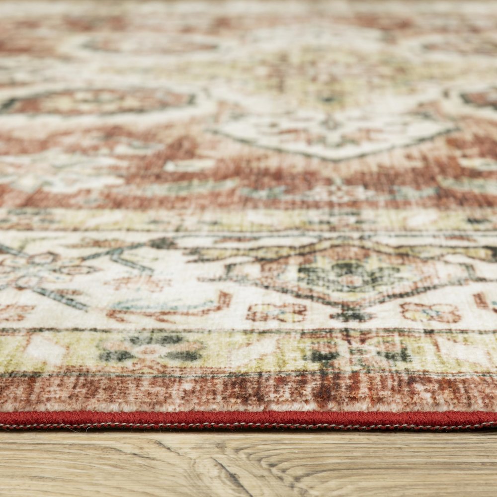 SUMTER Red 2' X  8' Area Rug. Picture 5