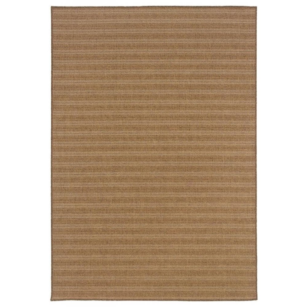 KARAVIA Tan 6' 7 X  9' 6 Area Rug. Picture 1