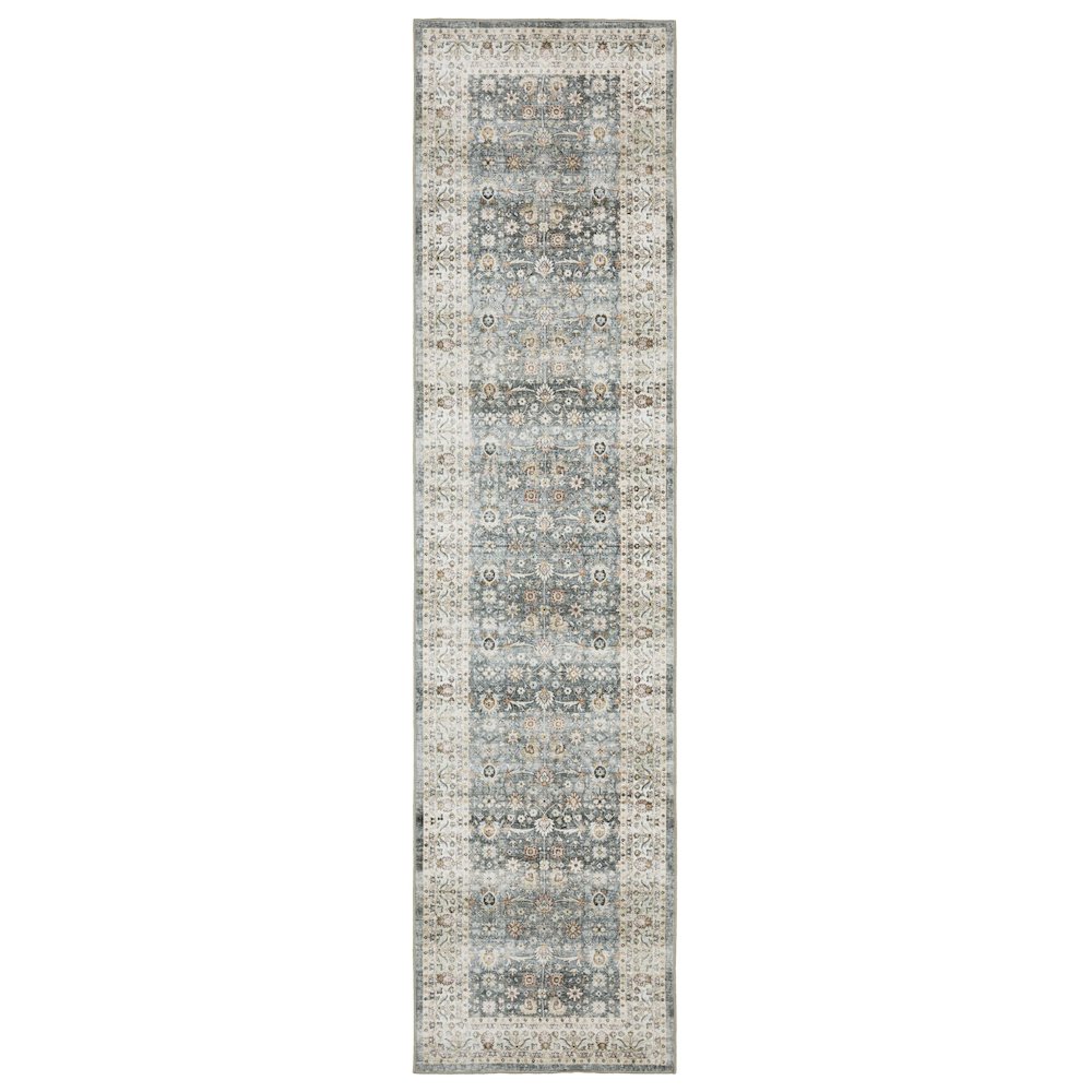 SUMTER Grey 2' X  8' Area Rug. Picture 1